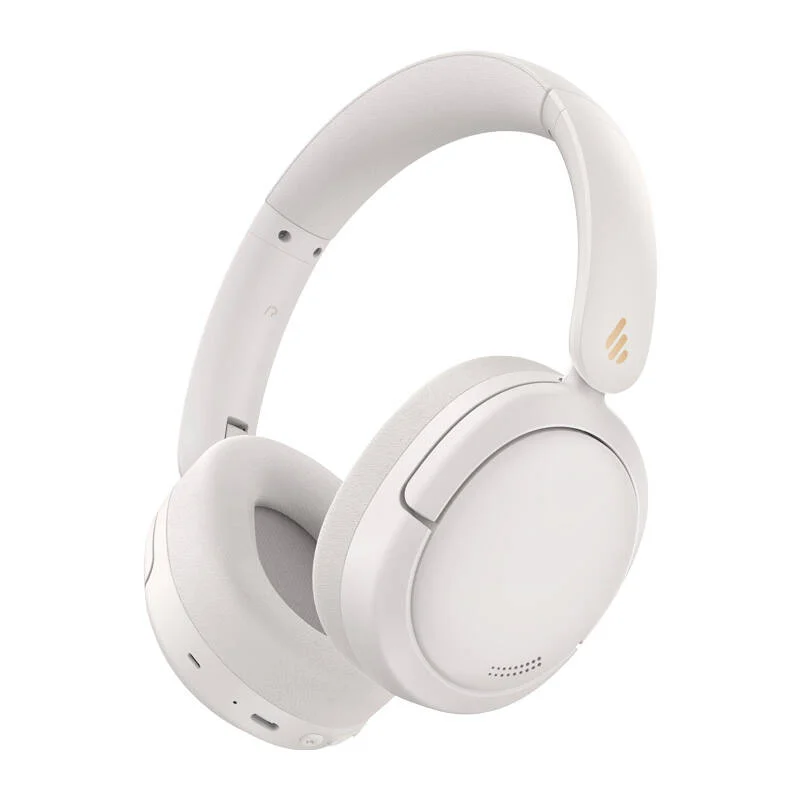 Edifier W800BT Pro Wireless Bluetooth Noise-Cancelling Over-Ear Headphone with Mic - White