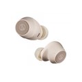 Audio-Technica ATH-CKS30TW+ True Wireless Bluetooth Noise-Cancelling In-Ear Earphone with Mic - Beige Audio-Technica ATH-CKS30TW+ True Wireless Bluetooth Noise-Cancelling In-Ear Earphone with Mic - Beige