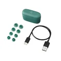 Audio-Technica ATH-CKS30TW+ True Wireless Bluetooth Noise-Cancelling In-Ear Earphone with Mic - Evergreen