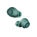 Audio-Technica ATH-CKS30TW+ True Wireless Bluetooth Noise-Cancelling In-Ear Earphone with Mic - Evergreen