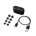 Audio-Technica ATH-CKS30TW+ True Wireless Bluetooth Noise-Cancelling In-Ear Earphone with Mic - Black