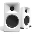 Kanto ORA audiophile desktop speakers (Matte White)