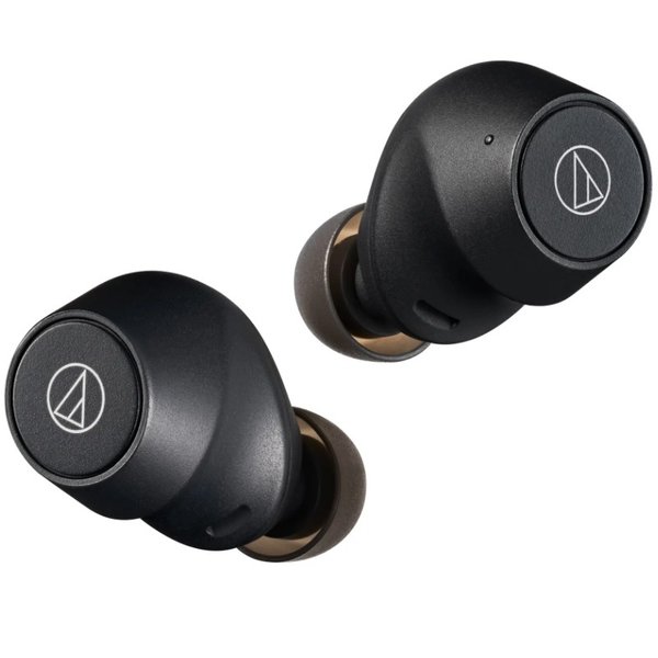 Audio-Technica ATH-CKS30TW+ True Wireless Bluetooth Noise-Cancelling In-Ear Earphone with Mic - Black Audio-Technica ATH-CKS30TW+ True Wireless Bluetooth Noise-Cancelling In-Ear Earphone with Mic - Black