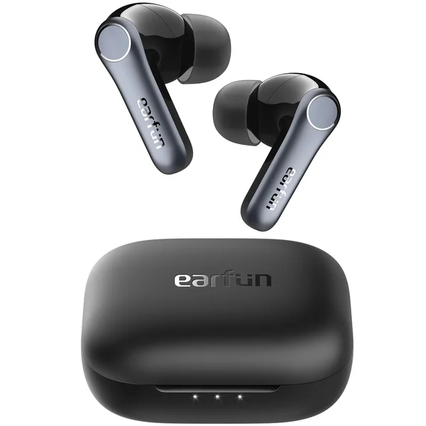 Earfun Air Pro 4 True Wireless Bluetooth Noise-Cancelling In-Ear Earphone with Mic - Black