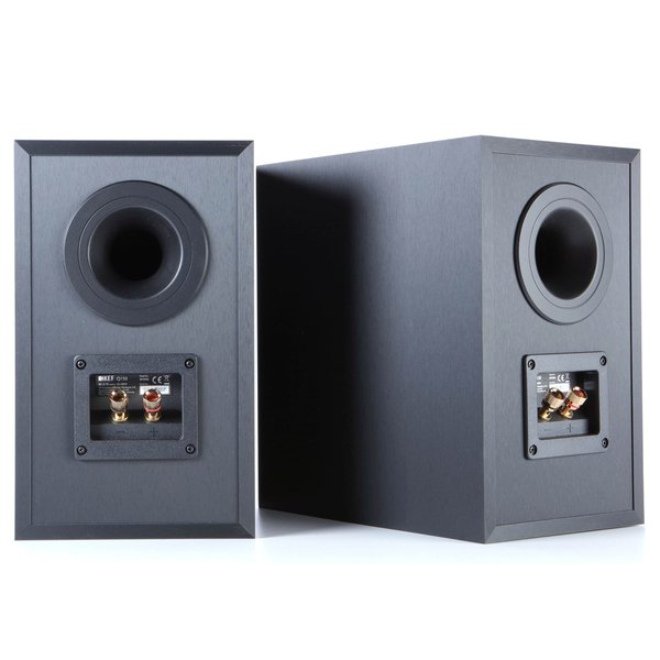 KEF Q150 2-Way Passive Desktop Bookshelf Speakers - Satin Black KEF Q150 2-Way Passive Desktop Bookshelf Speakers - Satin Black