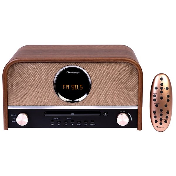 Nakamichi Heritage 800 Wireless Bluetooth Desktop Speaker with FM Radio & CD Player Nakamichi Heritage 800 Wireless Bluetooth Desktop Speaker with FM Radio & CD Player