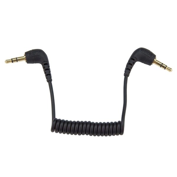 RODE SC2 Right-angle 3.5mm TRS to Right-angle 3.5mm TRS Patch Interconnect Cable RODE SC2 Right-angle 3.5mm TRS to Right-angle 3.5mm TRS Patch Interconnect Cable
