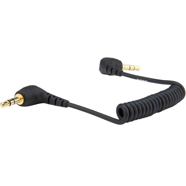 RODE SC2 Right-angle 3.5mm TRS to Right-angle 3.5mm TRS Patch Interconnect Cable