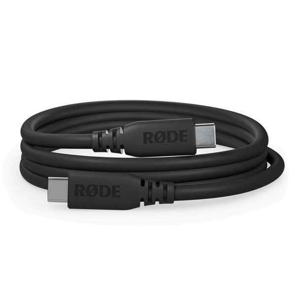 RODE SC27 SuperSpeed USB Type-C to USB Type-C OTG Interconnect Cable (2m) - Black RODE SC27 SuperSpeed USB Type-C to USB Type-C OTG Interconnect Cable (2m) - Black