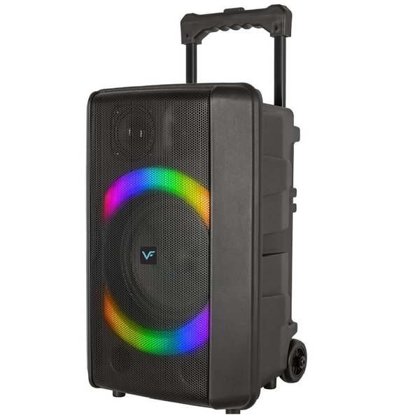 Vinnfier Tango 600 WMV Wireless Bluetooth Trolley Portable Speaker with FM Radio & Dual Wireless Handheld Microphones Vinnfier Tango 600 WMV Wireless Bluetooth Trolley Portable Speaker with FM Radio & Dual Wireless Handheld Microphones