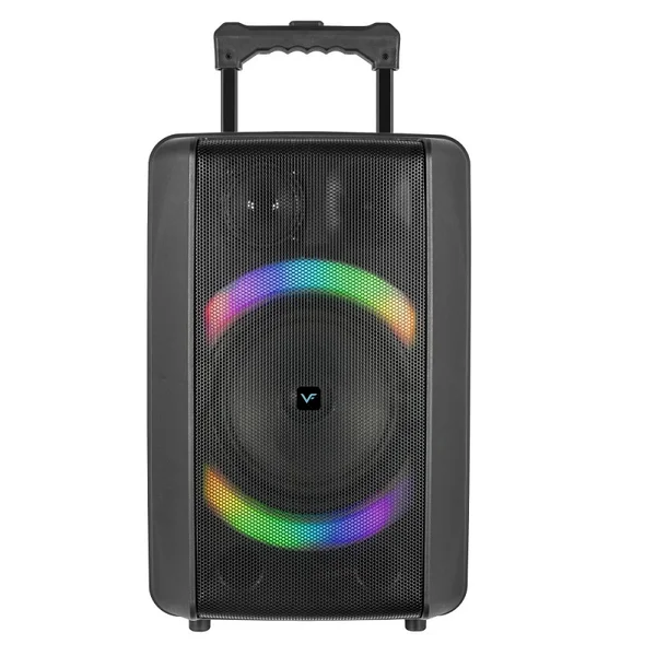 Vinnfier Tango 600 WMV Wireless Bluetooth Trolley Portable Speaker with FM Radio & Dual Wireless Handheld Microphones
