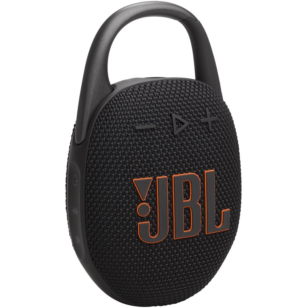 JBL Clip 5 Waterproof Wireless Bluetooth Portable Speaker - Black 