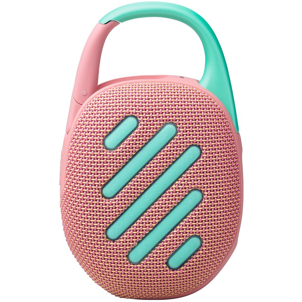 JBL Clip 5 Waterproof Wireless Bluetooth Portable Speaker - Pink