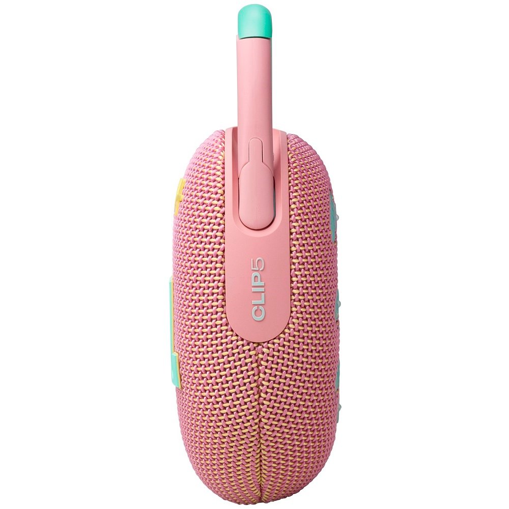JBL Clip 5 Waterproof Wireless Bluetooth Portable Speaker - Pink