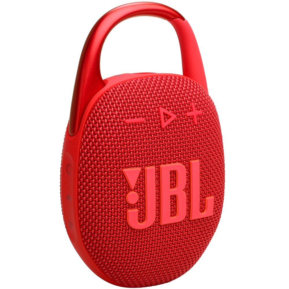 JBL Clip 5 Waterproof Wireless Bluetooth Portable Speaker - ⁠Red