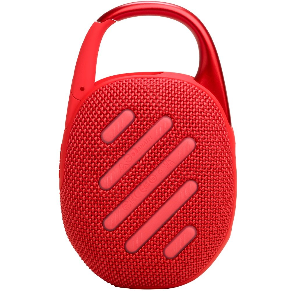 JBL Clip 5 Waterproof Wireless Bluetooth Portable Speaker - ⁠Red