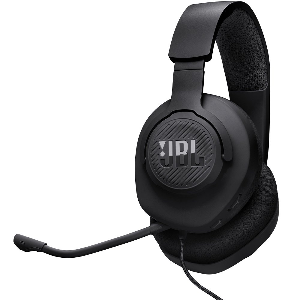 JBL Quantum 100M2 Multi-Platform Over-Ear Gaming Headset with Mic - Black