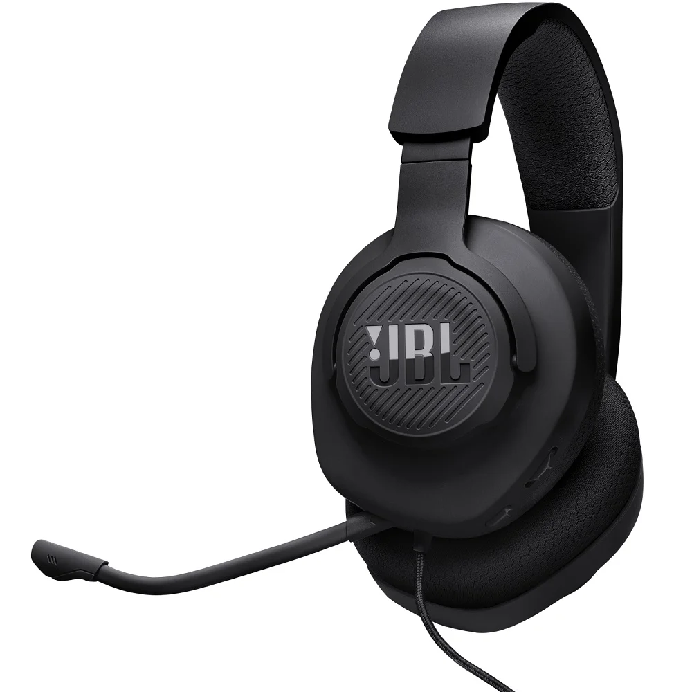 JBL Quantum 100M2 Multi-Platform Over-Ear Gaming Headset with Mic - Black