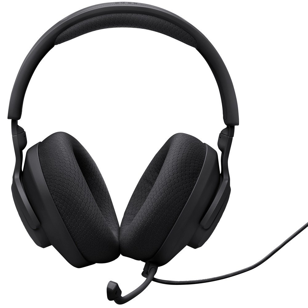 JBL Quantum 100M2 Multi-Platform Over-Ear Gaming Headset with Mic - Black