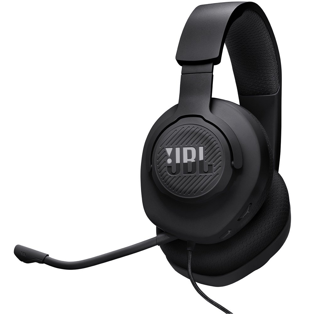 JBL Quantum 100M2 Multi-Platform Over-Ear Gaming Headset with Mic - Black