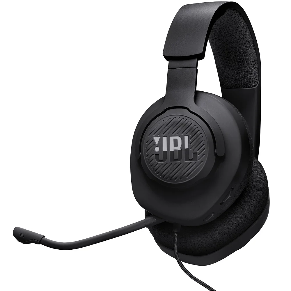 JBL Quantum 100M2 Multi-Platform Over-Ear Gaming Headset with Mic - Black