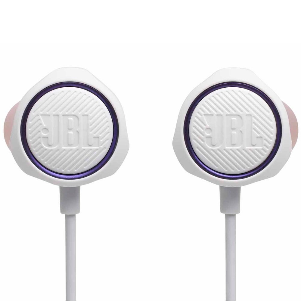 JBL Quantum 50C Multi-Platform In-Ear Earphone with Mic - White