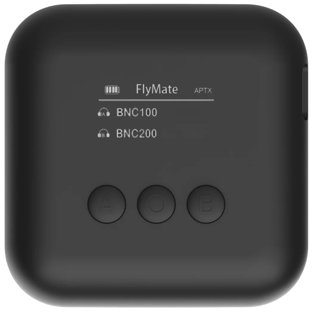 Mazer FlyMate Pro Duo Wireless Bluetooth Transmitter Travel Airplane Flight Adapter