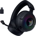 Razer Kraken V4 7.1 V2 Surround Sound Wireless Gaming Over-Ear Headset with Mic 