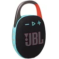 JBL Clip 5 Waterproof Wireless Bluetooth Portable Speaker - Black/Orange 