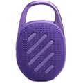 JBL Clip 5 Waterproof Wireless Bluetooth Portable Speaker - Purple 
