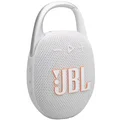JBL Clip 5 Waterproof Wireless Bluetooth Portable Speaker - White 