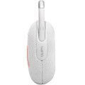 JBL Clip 5 Waterproof Wireless Bluetooth Portable Speaker - White 