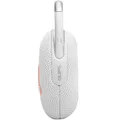 JBL Clip 5 Waterproof Wireless Bluetooth Portable Speaker - White 