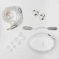 Meze ALBA 10.8mm (1DD) USB-C/3.5mm In-Ear Earphone - White