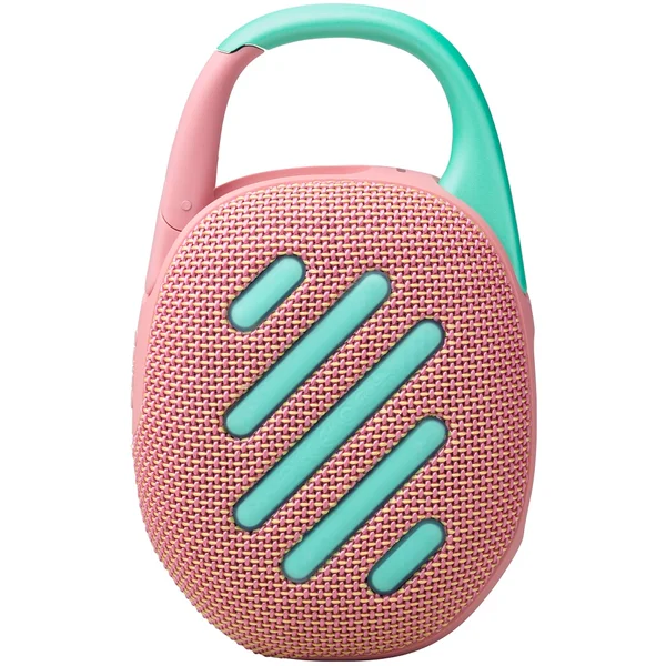 JBL Clip 5 Waterproof Wireless Bluetooth Portable Speaker - Pink
