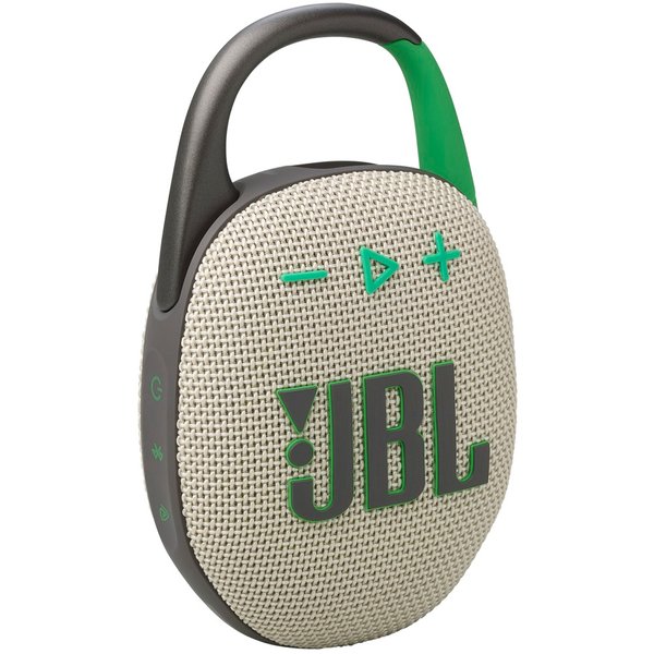 JBL Clip 5 Waterproof Wireless Bluetooth Portable Speaker - Sand JBL Clip 5 Waterproof Wireless Bluetooth Portable Speaker - Sand