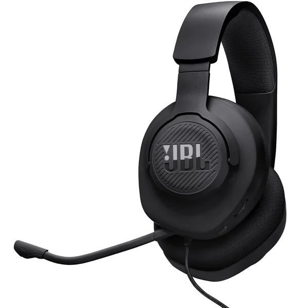 JBL Quantum 100M2 Multi-Platform Over-Ear Gaming Headset with Mic - Black