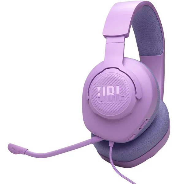 JBL Quantum 100M2 Multi-Platform Over-Ear Gaming Headset with Mic - Purple