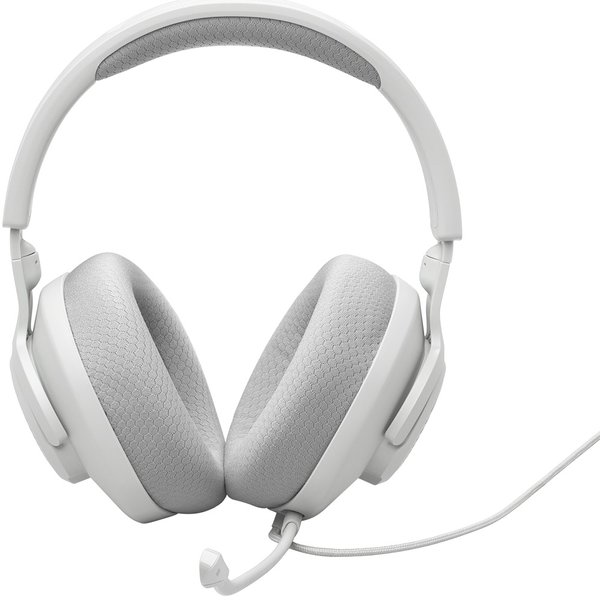 JBL Quantum 100M2 Multi-Platform Over-Ear Gaming Headset with Mic - White JBL Quantum 100M2 Multi-Platform Over-Ear Gaming Headset with Mic - White