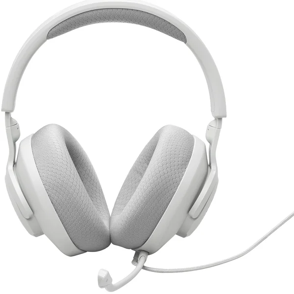 JBL Quantum 100M2 Multi-Platform Over-Ear Gaming Headset with Mic - White