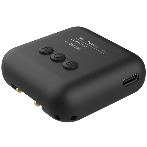 Mazer FlyMate Pro Duo Wireless Bluetooth Transmitter Travel Airplane Flight Adapter