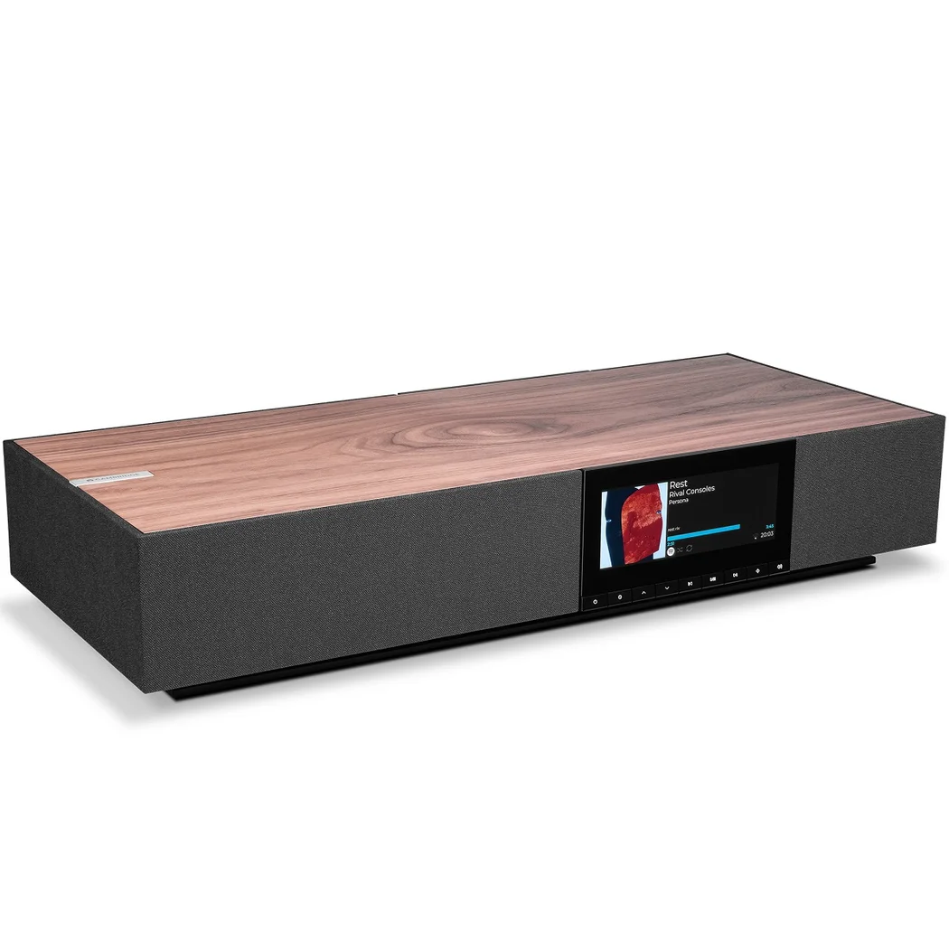 Cambridge Audio Evo One Multi-Room Wireless Bluetooth/WiFi Network Soundbar Speaker (with HDMI & Phono) - Walnut