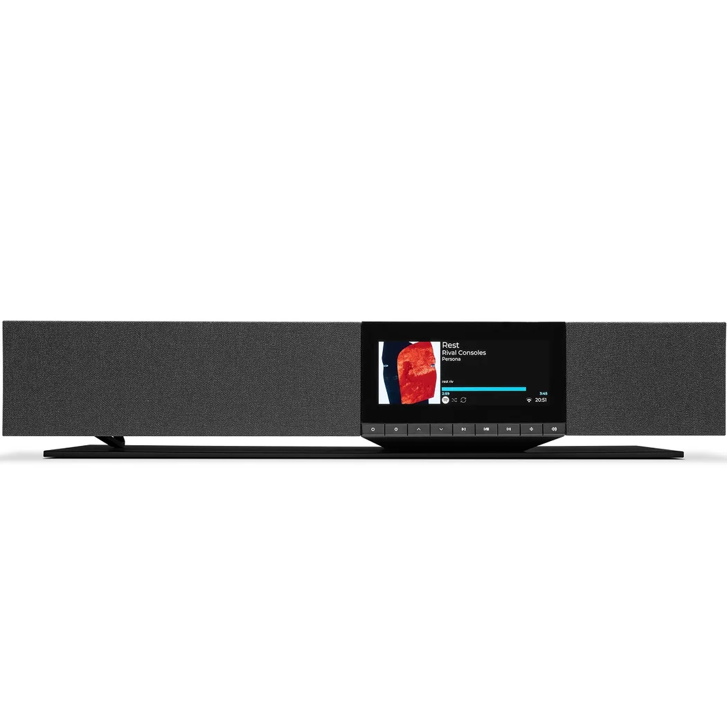 Cambridge Audio Evo One Multi-Room Wireless Bluetooth/WiFi Network Soundbar Speaker (with HDMI & Phono) - Walnut