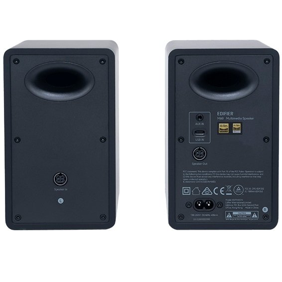 Edifier M60 Wireless Bluetooth Desktop Bookshelf Speakers - Black