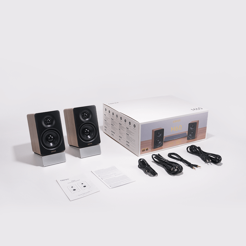 Edifier M60 Wireless Bluetooth Desktop Bookshelf Speakers - Qak