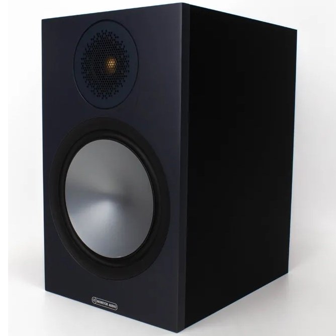 Monitor Audio Bronze 100 2-Way Passive Desktop Bookshelf Speakers - Black