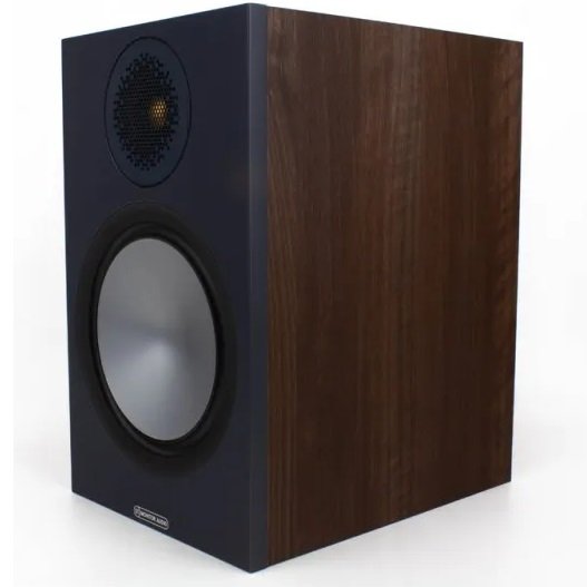 Monitor Audio Bronze 100 2-Way Passive Desktop Bookshelf Speakers - Walnut