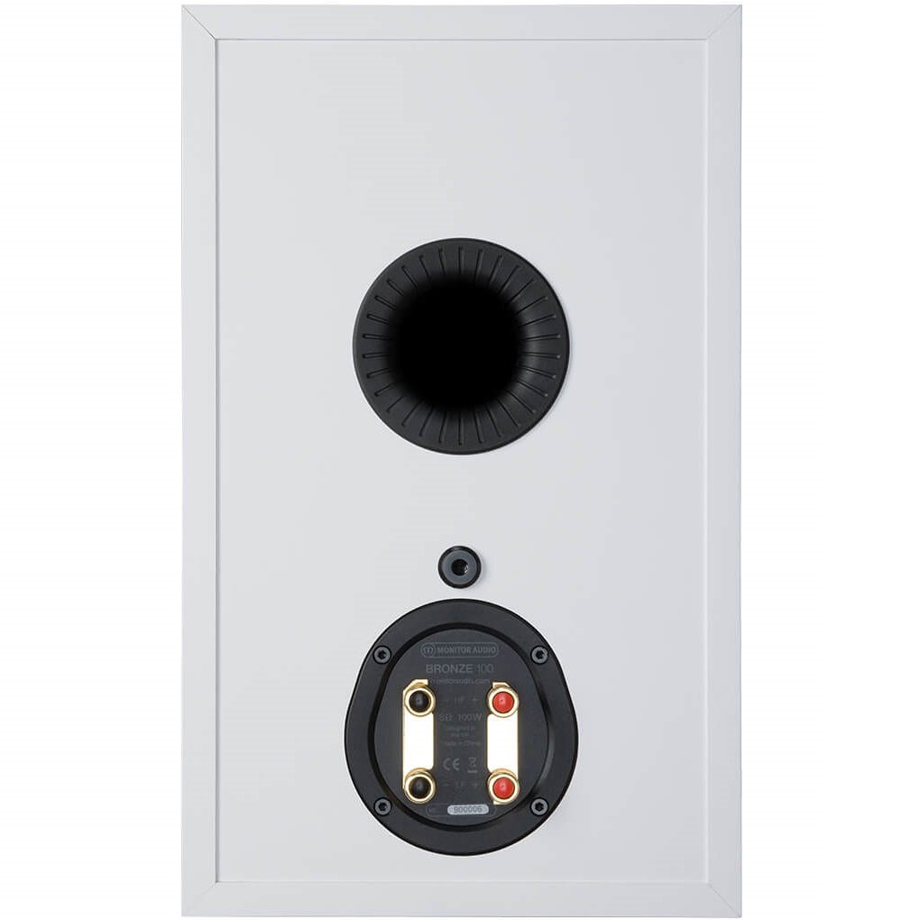 Monitor Audio Bronze 100 2-Way Passive Desktop Bookshelf Speakers - Walnut