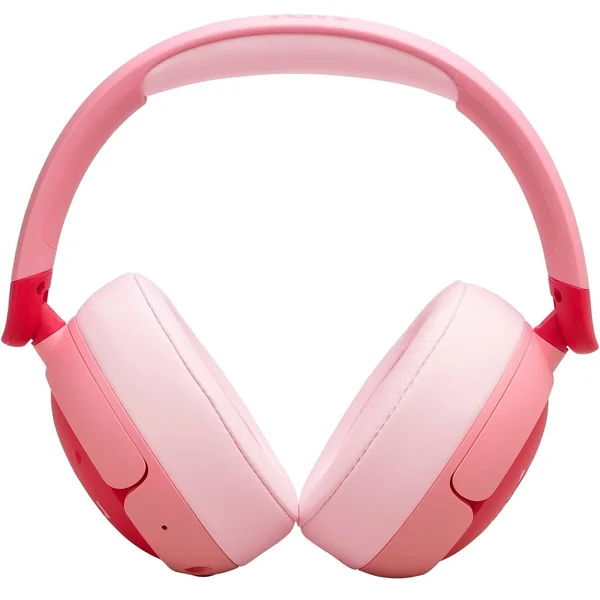 JBL Junior 470NC Wired/Wireless Bluetooth Noise-Cancelling Over-Ear Headphone with Mic for Kids - Pink