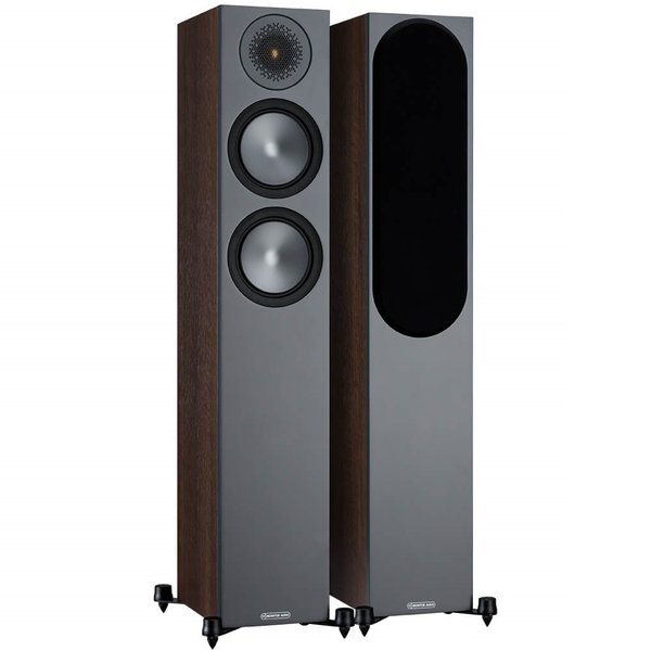 Monitor Audio Bronze 200 2.5-Way Passive Floorstanding Speakers - Walnut Monitor Audio Bronze 200 2.5-Way Passive Floorstanding Speakers - Walnut